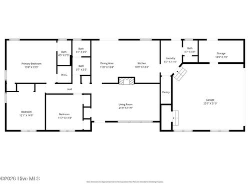 118 Dogwood Ln, Pink Hill, NC, 28572-8012 | Card Image