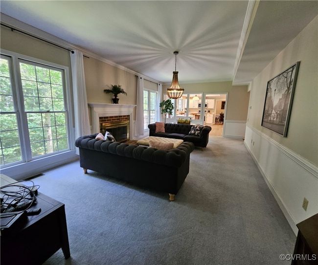 Kitchen view towards eating area into family room | Image 22