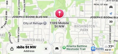 1189 Mobile St Nw, Atlanta, GA, 30314-2313 | Card Image