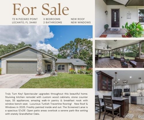 72 N Pizarro Pt, Lecanto, FL, 34461-8584 | Card Image