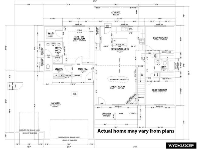 2740 Heathrow Ave, House other with 3 bedrooms, 2 bathrooms and null parking in Casper WY | Image 12