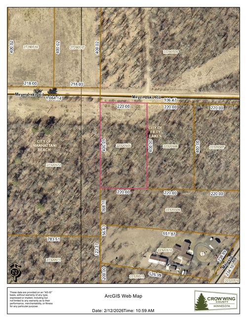 Lot 8 Meyer Lake Rd, Crosslake, MN, 56442 | Card Image