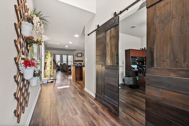 Entrance - office on right of picture with beautiful wood barn doors. | Image 4