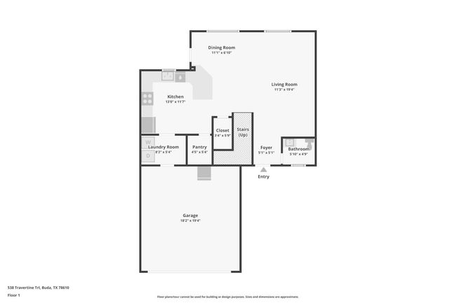 538 Travertine Trl, House other with 4 bedrooms, 3 bathrooms and 4 parking in Buda TX | Image 36