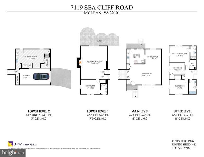 7119 Sea Cliff Rd, House other with 4 bedrooms, 3 bathrooms and null parking in MCLEAN VA | Image 38