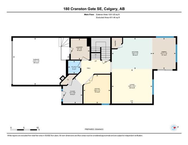 180 Cranston Gate Se, Home with 3 bedrooms, 2 bathrooms and 4 parking in Calgary AB | Image 39
