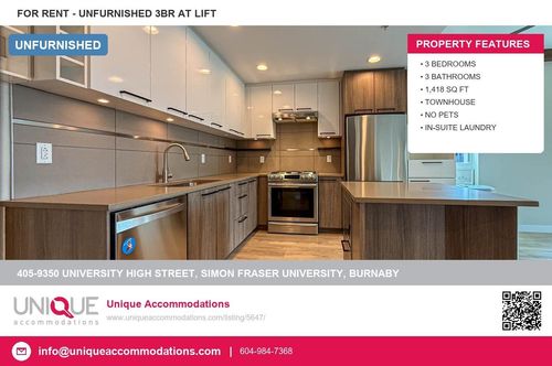 405-9350 University High St, Burnaby, BC, V5A0B6 | Card Image