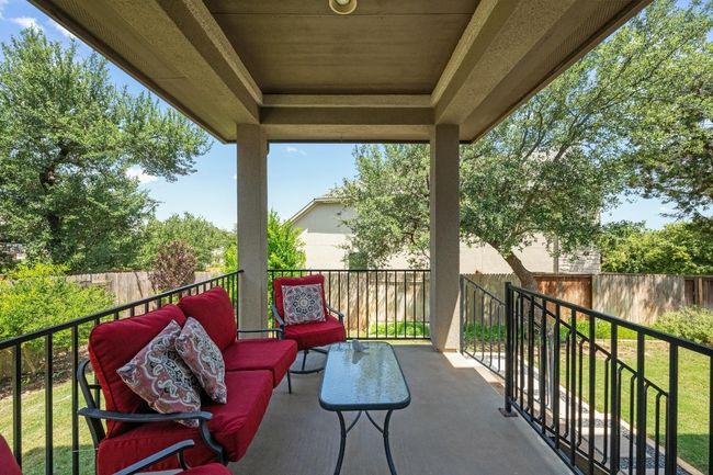 Private back patio featuring outdoor lounge area | Image 33