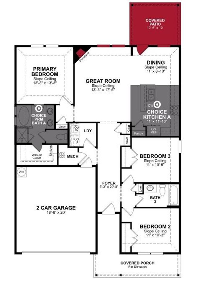 Beazer Homes Whitewing Allegheny plan | Image 8