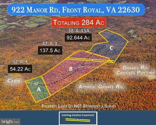lots-aandampb-922 Manor Road, FRONT ROYAL, VA, 22630 | Card Image