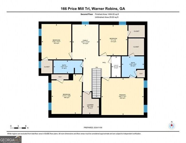 166 Price Mill Trl, House other with 4 bedrooms, 3 bathrooms and null parking in Warner Robins GA | Image 21
