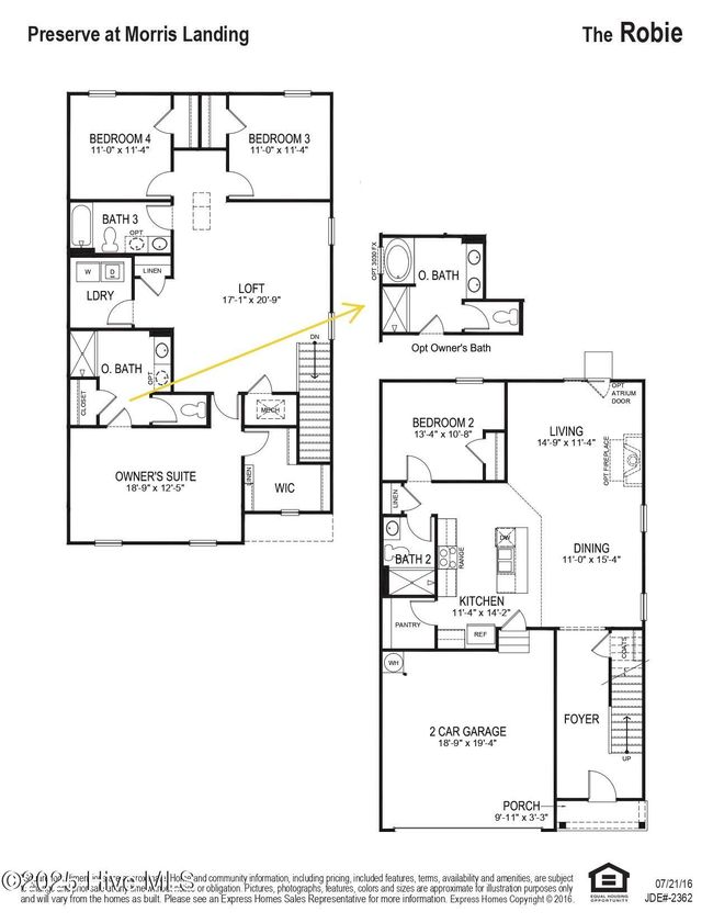 805 Lenox Dr, House other with 4 bedrooms, 3 bathrooms and 2 parking in Holly Ridge NC | Image 8