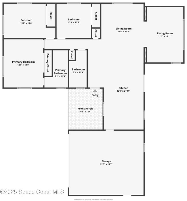 346 Cyprus Dr, House other with 3 bedrooms, 2 bathrooms and null parking in Cocoa Beach FL | Image 44