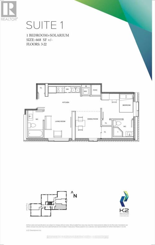 1001-158 King Street N Street, Waterloo, ON, N2J0E5 | Card Image