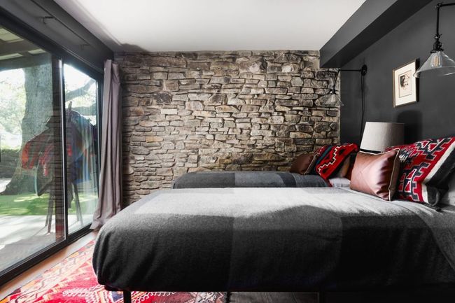 Bedroom with access to outside and wood finished floors | Image 16