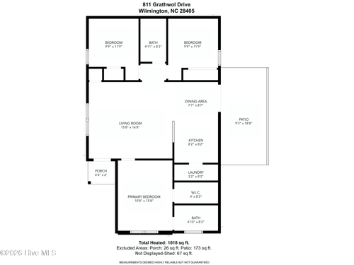 811 Grathwol Dr, Wilmington, NC, 28405-1244 | Card Image