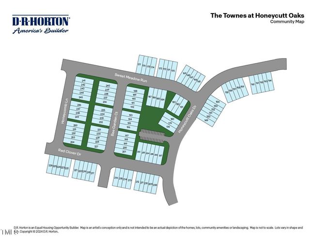 The Townes at Honeycutt Oaks - Site Map | Image 30