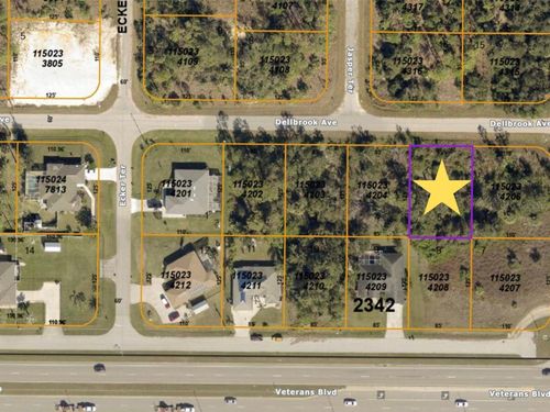 LOT 5 Dellbrook Ave, NORTH PORT, FL, 34288 | Card Image