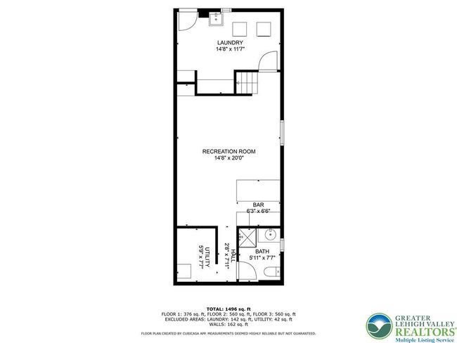 754 W Cumberland St, Townhouse with 3 bedrooms, 2 bathrooms and null parking in Allentown PA | Image 37