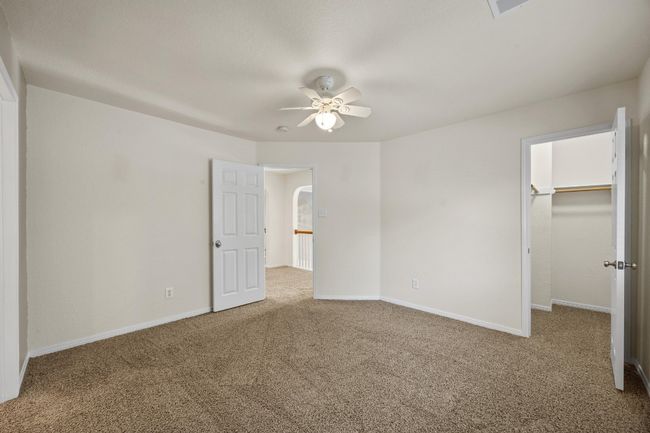 Another view of upstairs bedroom #3 and the walk in closet. | Image 22