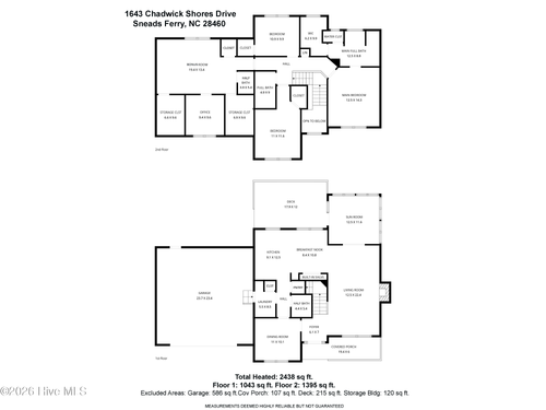 1643 Chadwick Shores Dr, Sneads Ferry, NC, 28460-9281 | Card Image