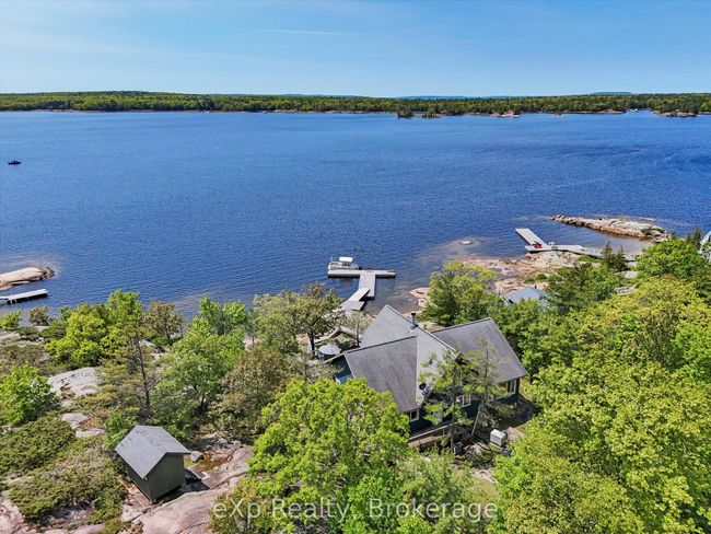 6646 1040 Little Beausoleil Island, House other with 2 bedrooms, 2 bathrooms and null parking in Georgian Bay ON | Image 44