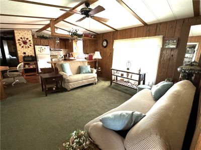 Open floor plan living room & kitchen. | Image 3