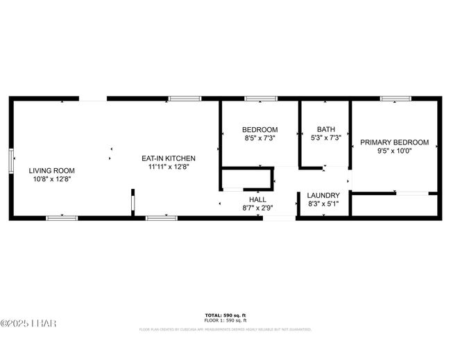 10747 Paradise Trails Rd, House other with 2 bedrooms, 1 bathrooms and null parking in Yucca AZ | Image 5