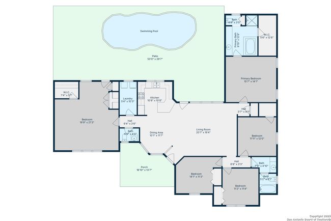709 Voges St, House other with 4 bedrooms, 3 bathrooms and null parking in Poth TX | Image 47