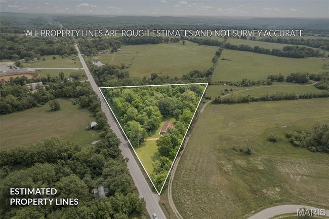 View of rural area with property parcel outlined | Image 39
