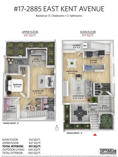 17-2885 E Kent Ave N, Vancouver, BC, V5S3T9 | Card Image