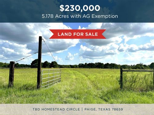 TBD Homestead Cir, Paige, TX, 78659 | Card Image