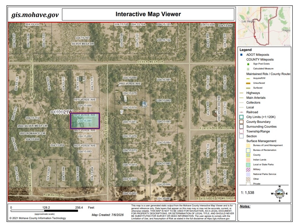 Land in Mohave Valley
