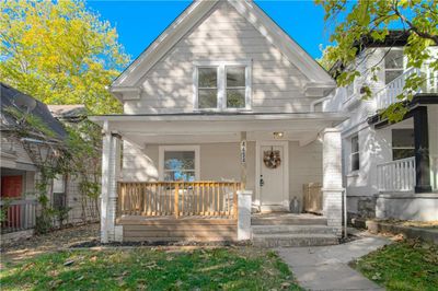 View of front facade featuring a porch | Image 1