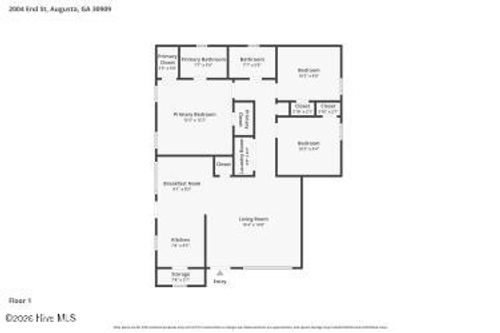 2004 End St, Augusta, GA, 30909-3015 | Card Image