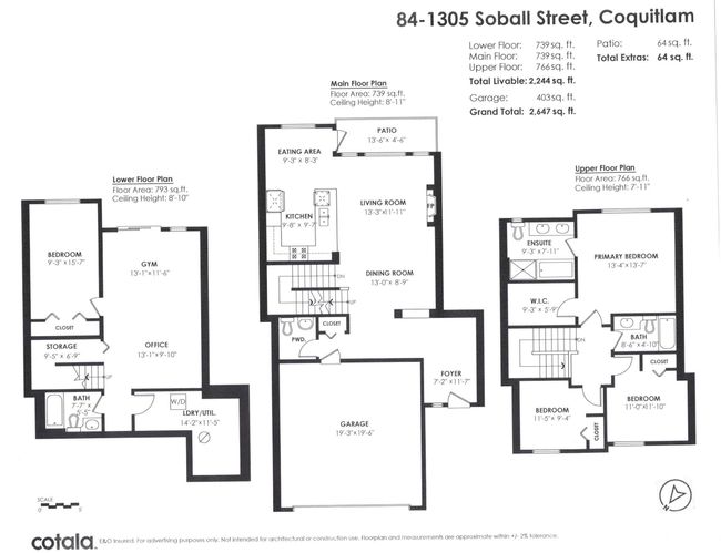 84 - 1305 Soball Street, Townhouse with 4 bedrooms, 3 bathrooms and 2 parking in Coquitlam BC | Image 30