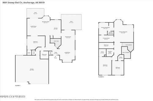 9001 Snowy Owl Cir, Anchorage, AK, 99507-4361 | Card Image