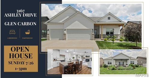 3167 Ashley Dr, Glen Carbon, IL, 62034-3004 | Card Image