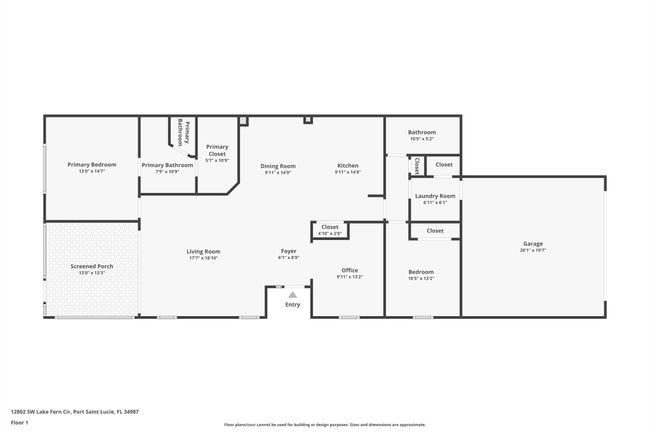 12802 Sw Lake Fern Cir, Condo with 2 bedrooms, 2 bathrooms and null parking in Port St. Lucie FL | Image 40