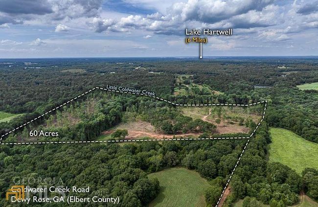 TRACT 2 Coldwater Creek Rd, Home with 0 bedrooms, 0 bathrooms and null parking in Dewy Rose GA | Image 6
