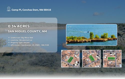 0 Camp Pl, Conchas Dam, NM, 88416 | Card Image
