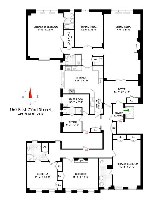 2ab-160 E 72nd St, New York, NY, 10021-4364 | Card Image