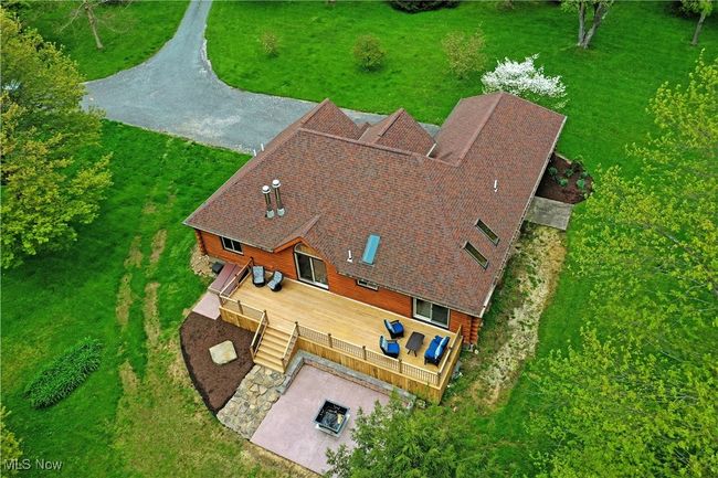 Aerial view of property and back deck | Image 5