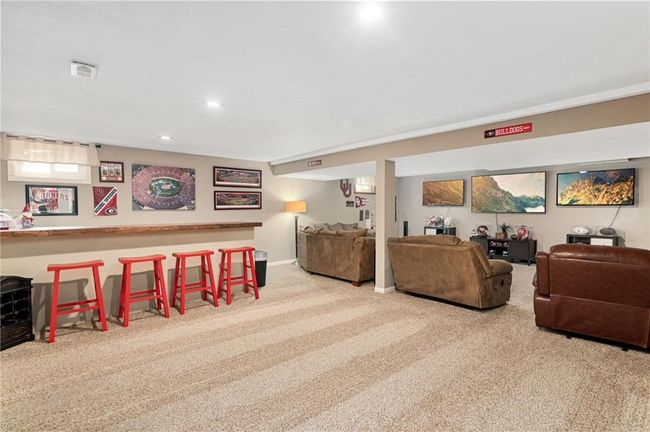 View of carpeted living room | Image 43
