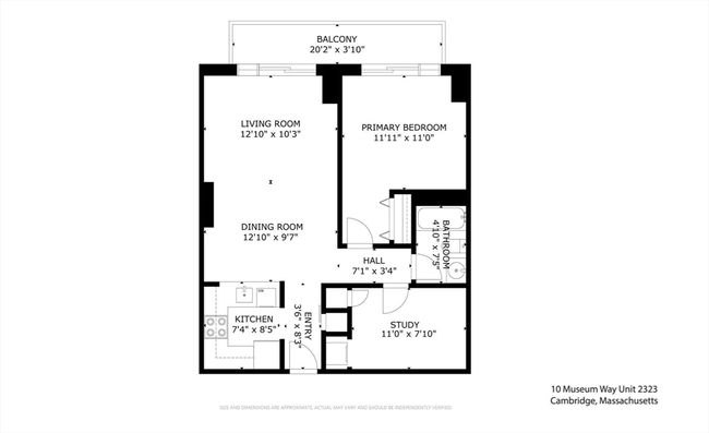 APT-2323 - 10 Museum Way, Condo with 2 bedrooms, 1 bathrooms and null parking in Cambridge MA | Image 20