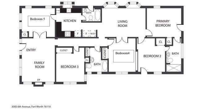 3005 6 Th Ave, House other with 5 bedrooms, 3 bathrooms and null parking in Fort Worth TX | Image 24