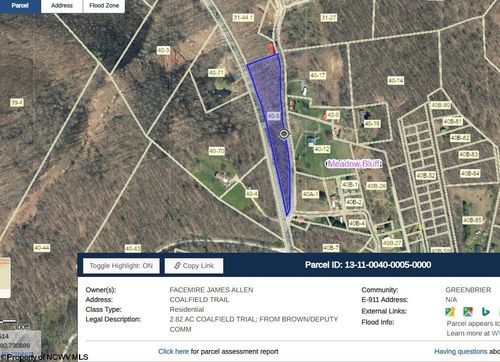 TBD Coalfield Trl, Charmco, WV, 25958 | Card Image