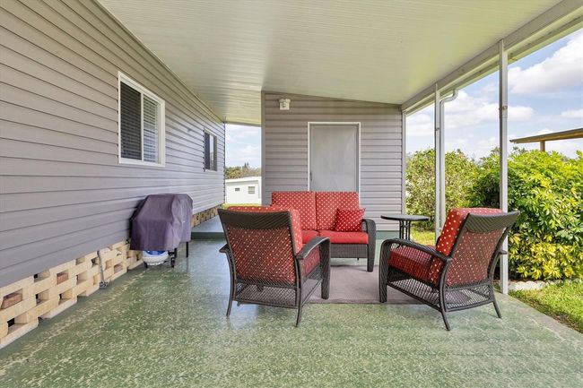 Outdoor Living Room under carport | Image 27
