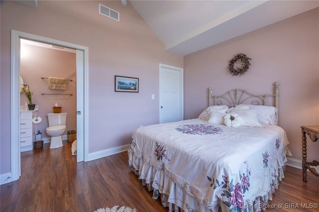 Guest bedroom with access to full bathroom. | Image 9