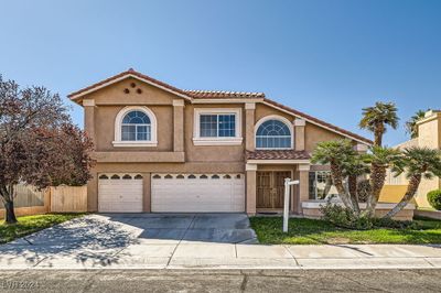 7425 Enchanted Hills Court, House other with 5 bedrooms, 2 bathrooms and null parking in Las Vegas NV | Image 1